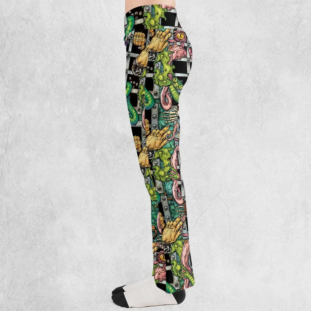 Castle Grayskull Dungeon He-man And The Masters Of The Universe Flare Leggings