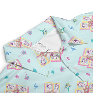 Golden Girls Patterned AOP Men/Women Polo Shirt