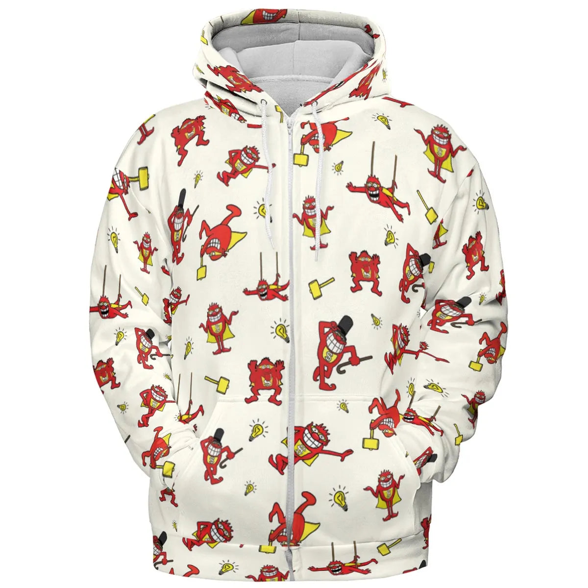 Whammies Press Your Luck All-over Print Hoodie