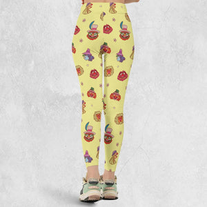 The Electric Mayhem Characters The Muppet Show Legging