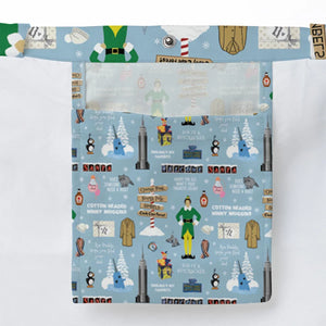 Buddy the ELF Quotes Christmas Large Tote Bag