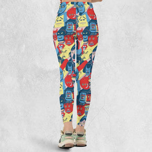 Trash Monsters Adult Swim Legging