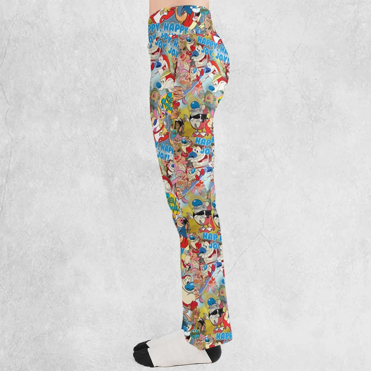 The Ren and Stimpy Show Flare Leggings