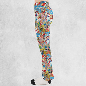 The Ren and Stimpy Show Flare Leggings