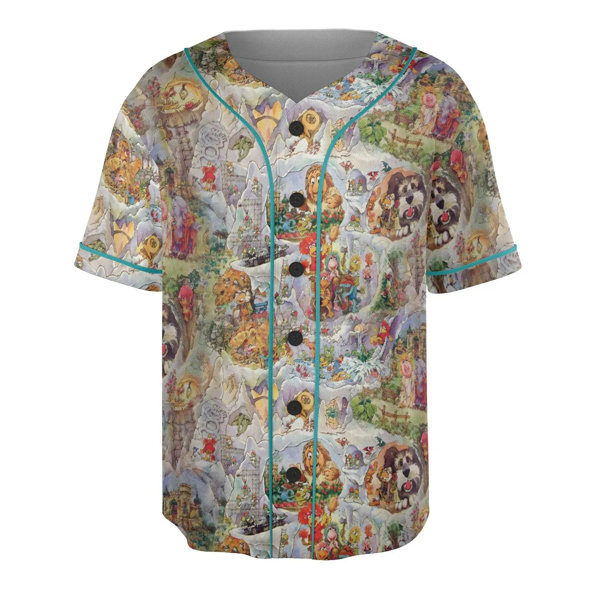 Fraggle Rock Journey Jim Henson Unisex Baseball Jersey