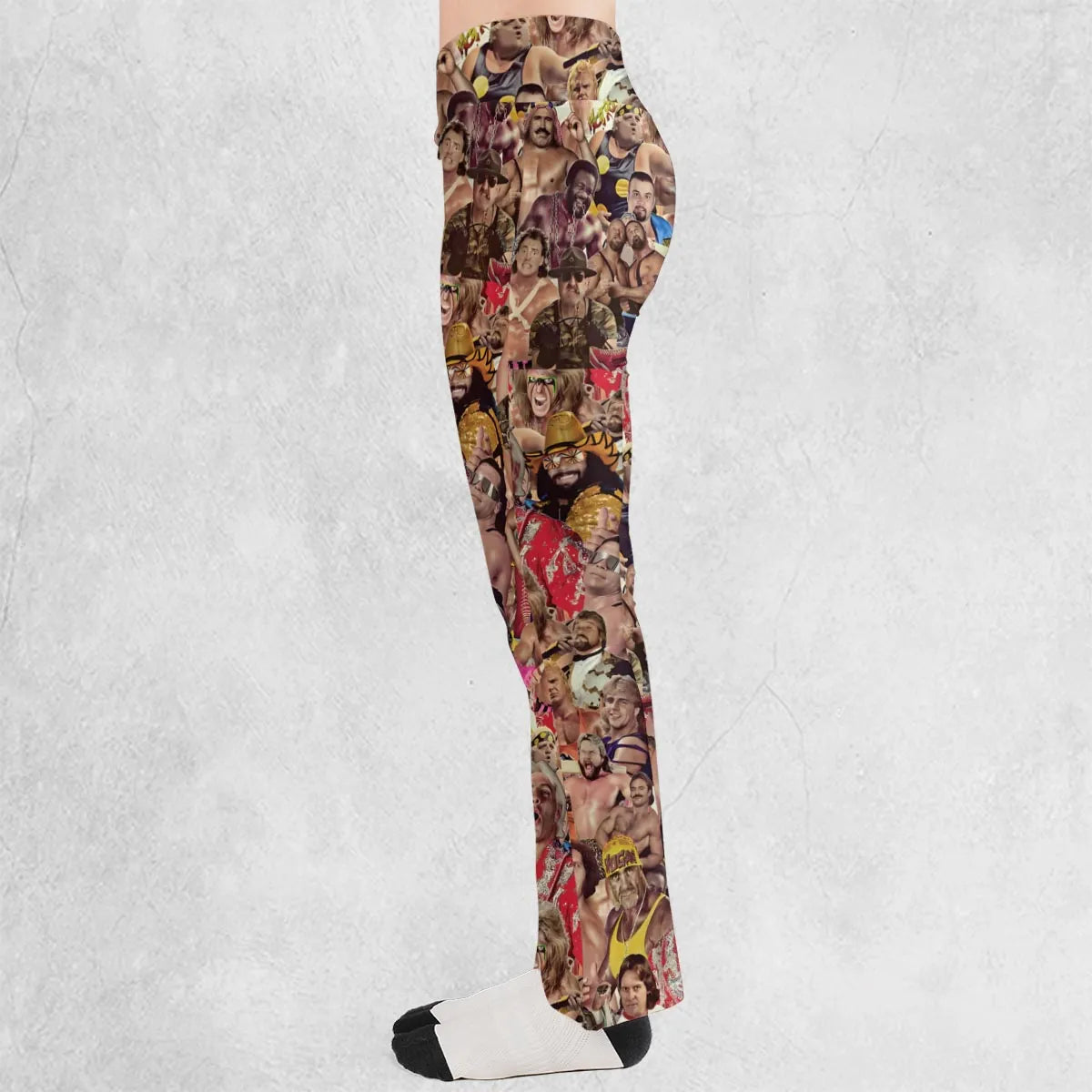 Pro Wrestlers Flare Leggings