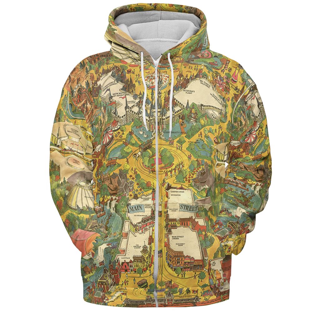 All-over Print Hoodie - 7LDH8NK9 -  - 3