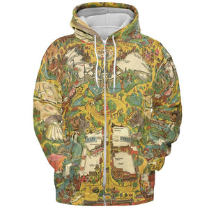 All-over Print Hoodie - 7LDH8NK9 -  - 3