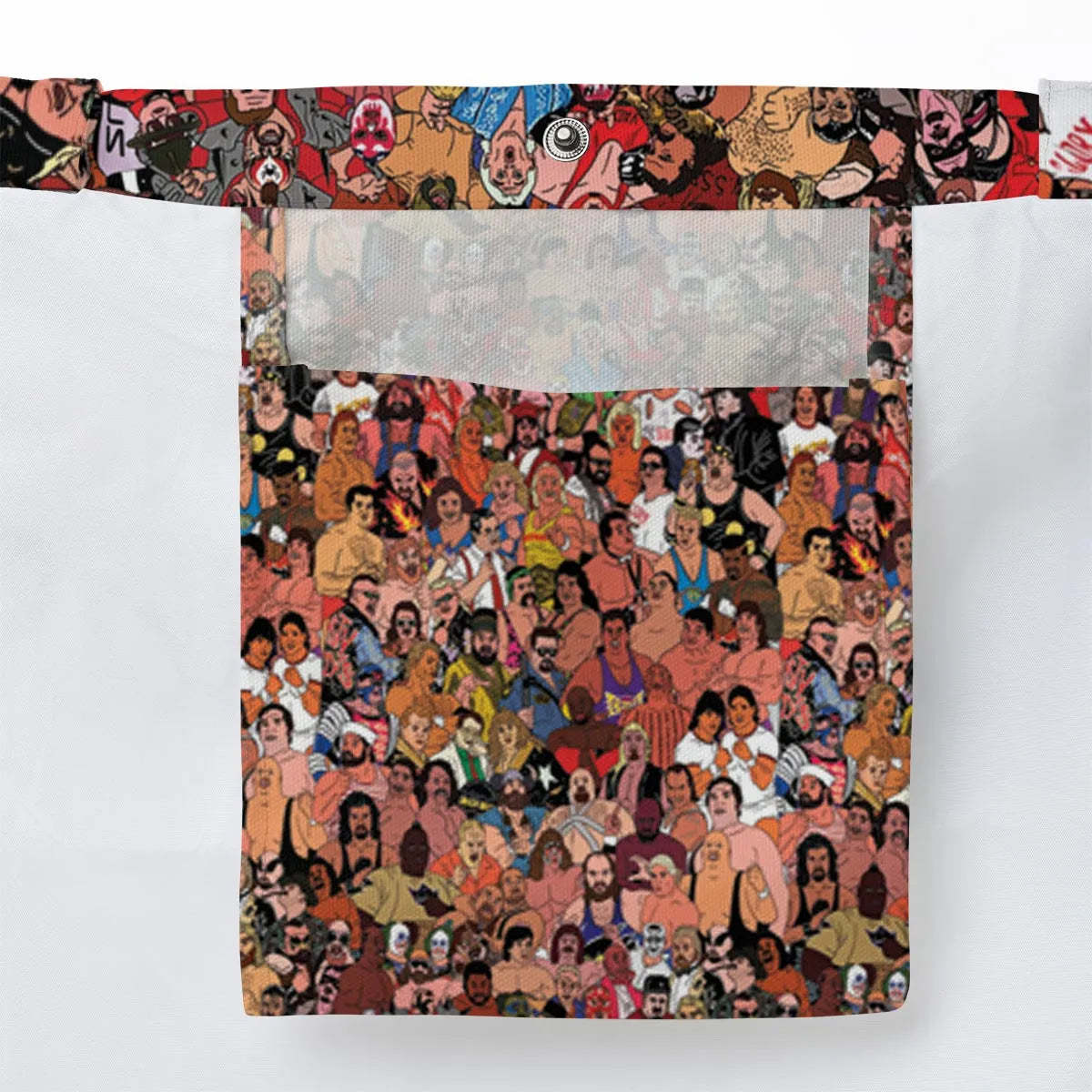 90s Professional Wrestlers Large Tote Bag