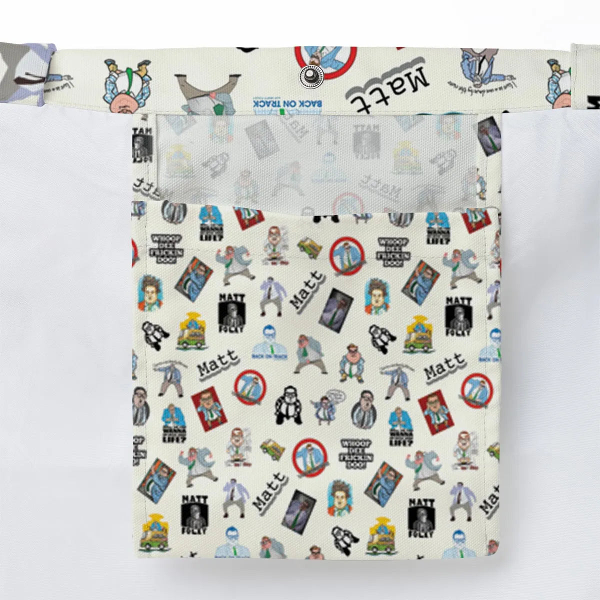 Chris Farley Matt Foley Motivational SNL Large Tote Bag