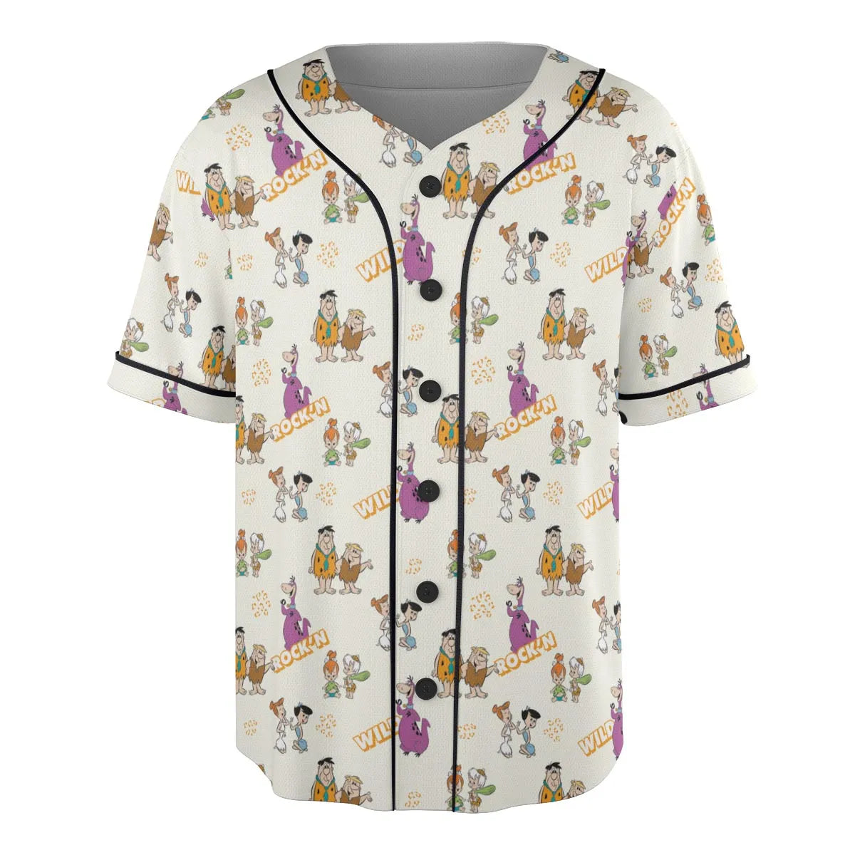 Rock'n The Flintstones Unisex Baseball Jersey