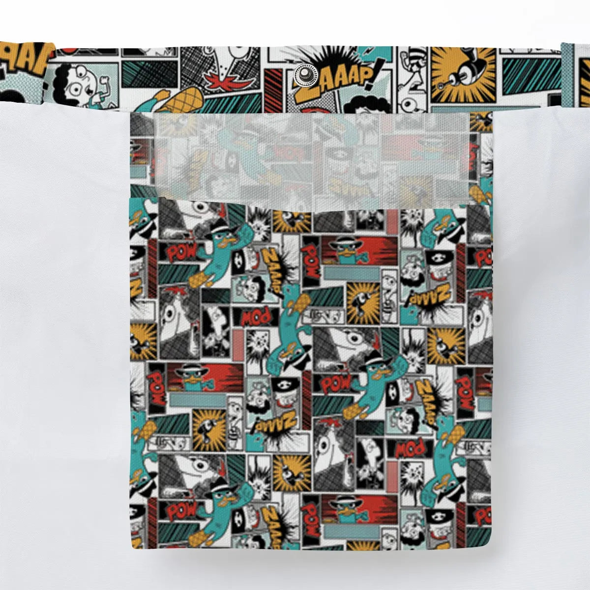 Zaaap! Phineas and Ferb Large Tote Bag