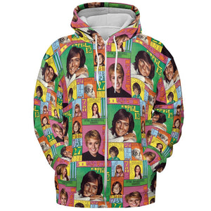 All-over Print Hoodie - HG29CHKM -  - 3