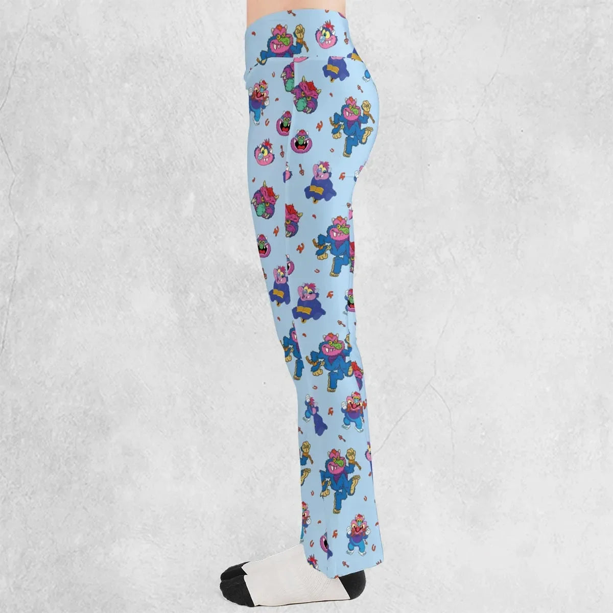 Blue Monster My Pet Monster Flare Leggings