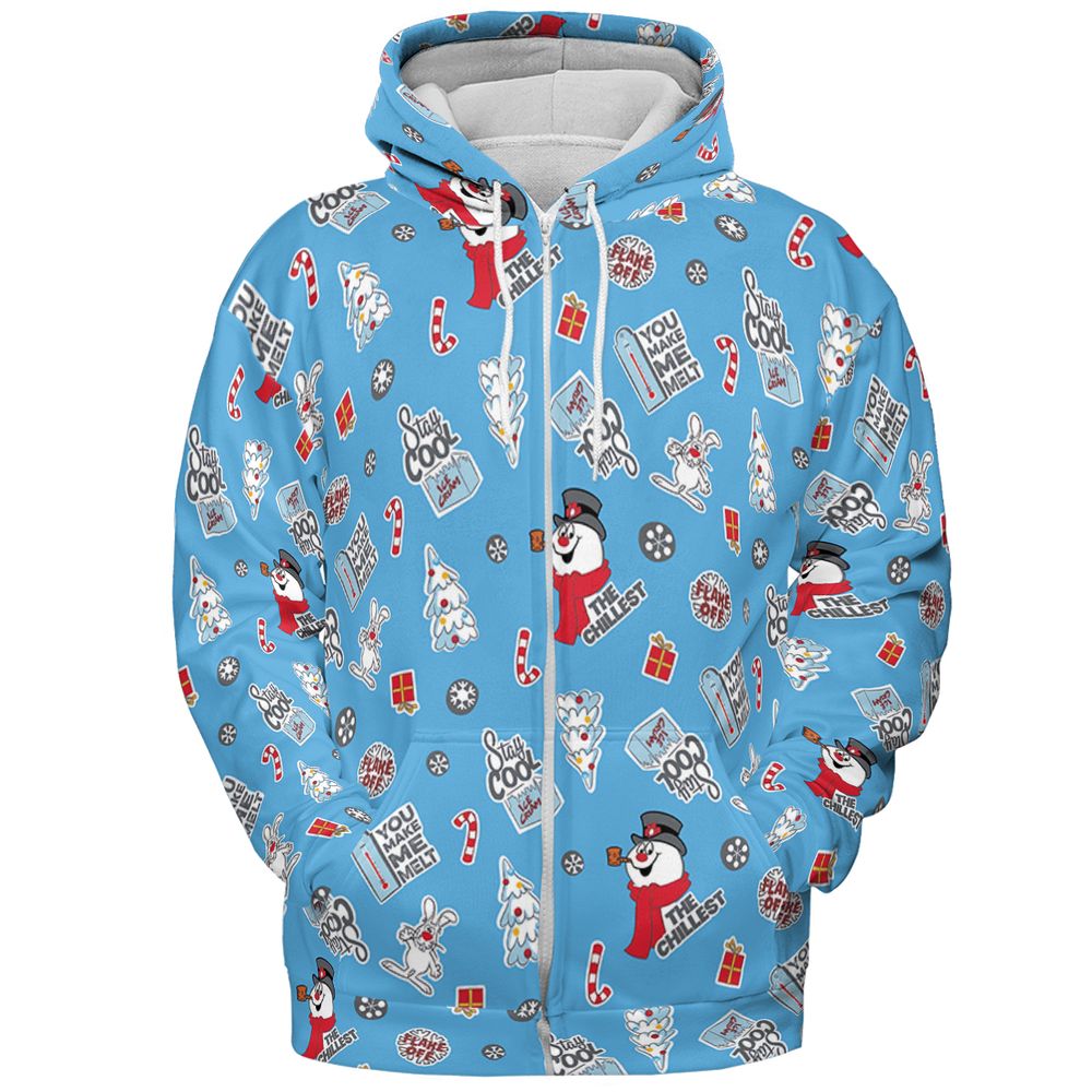 All-over Print Hoodie - 2MWJAD6A -  - 3