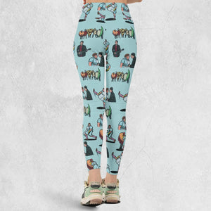 Lunch Lady Land SNL Legging