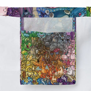 Rainbow Epic Pokemon Large Tote Bag