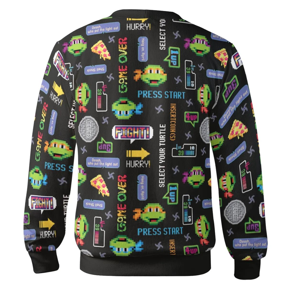 The TMNT Pixel Characters Cardigan