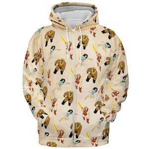 Thundarr the Barbarian All-over Print Hoodie