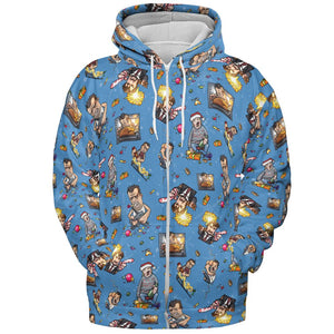 All-over Print Hoodie - SHUMH1R9 -  - 3