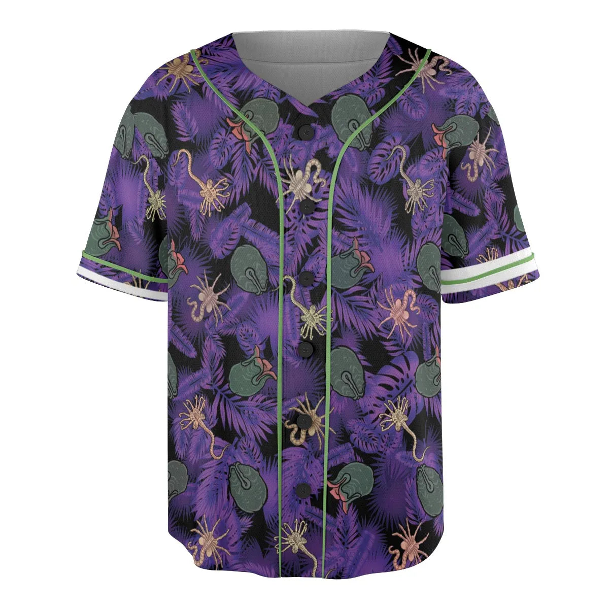 Alien Facehugger Ovomorph Unisex Baseball Jersey