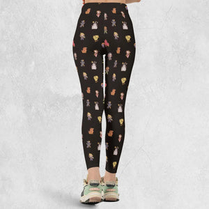 Final Fantasy Characters Pattern Legging
