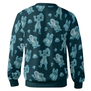 Hitchhiking Ghosts Haunted Mansion Cardigan