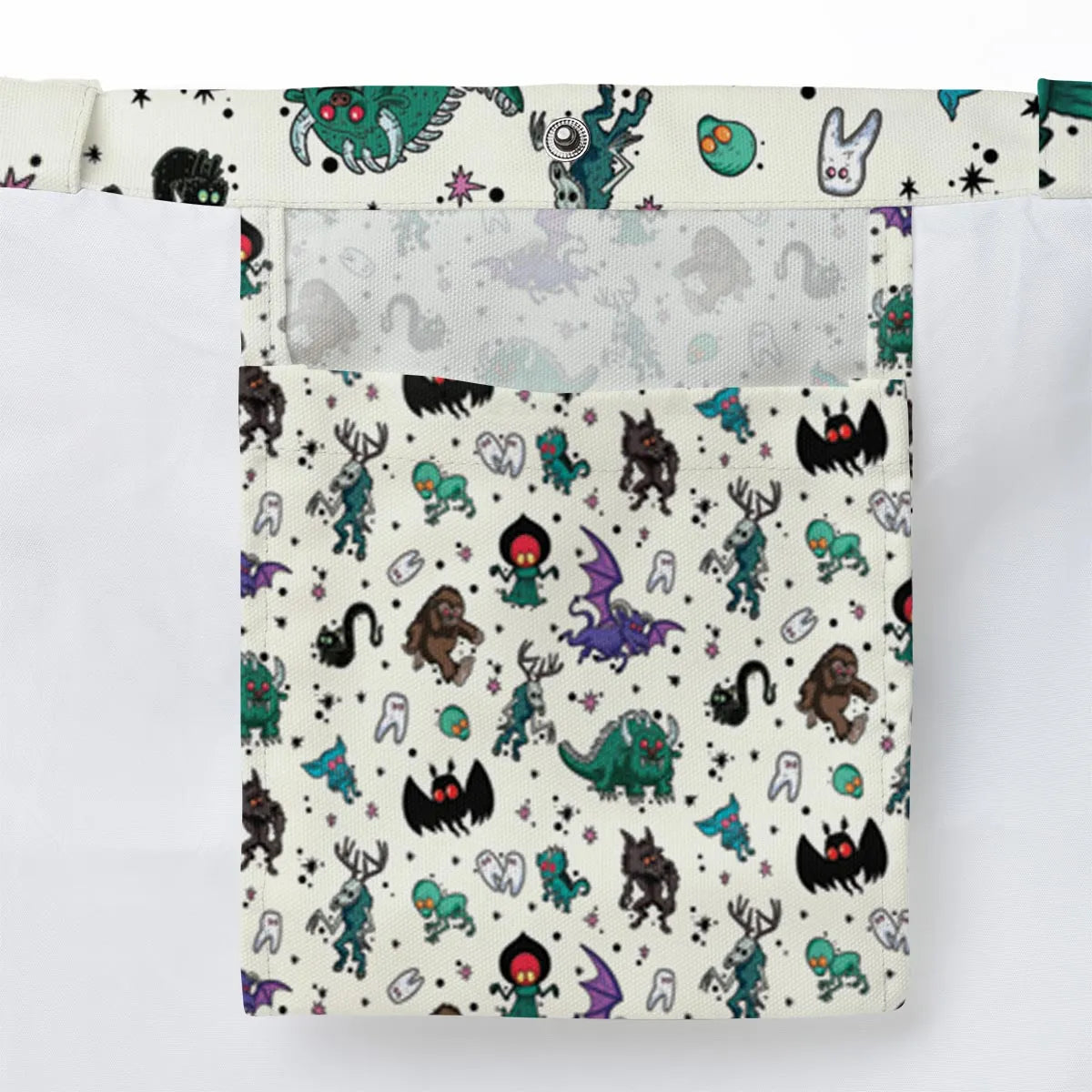 Cryptids of the Americas Cryptozoology Cryptids Monster Large Tote Bag