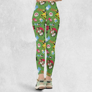 Santa Know Him Elf Legging