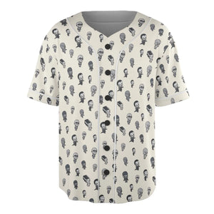 Baby Monsters Pattern Unisex Baseball Jersey
