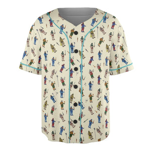 Carl In Masters Of The Universe Pattern Unisex Baseball Jersey