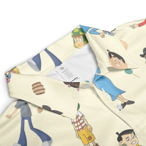 El Chavo Cartoon Characters AOP Men/Women Polo Shirt