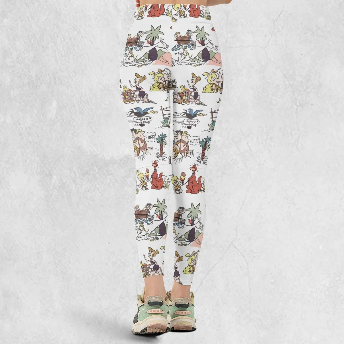 Stone Age Life The Flintstone Legging