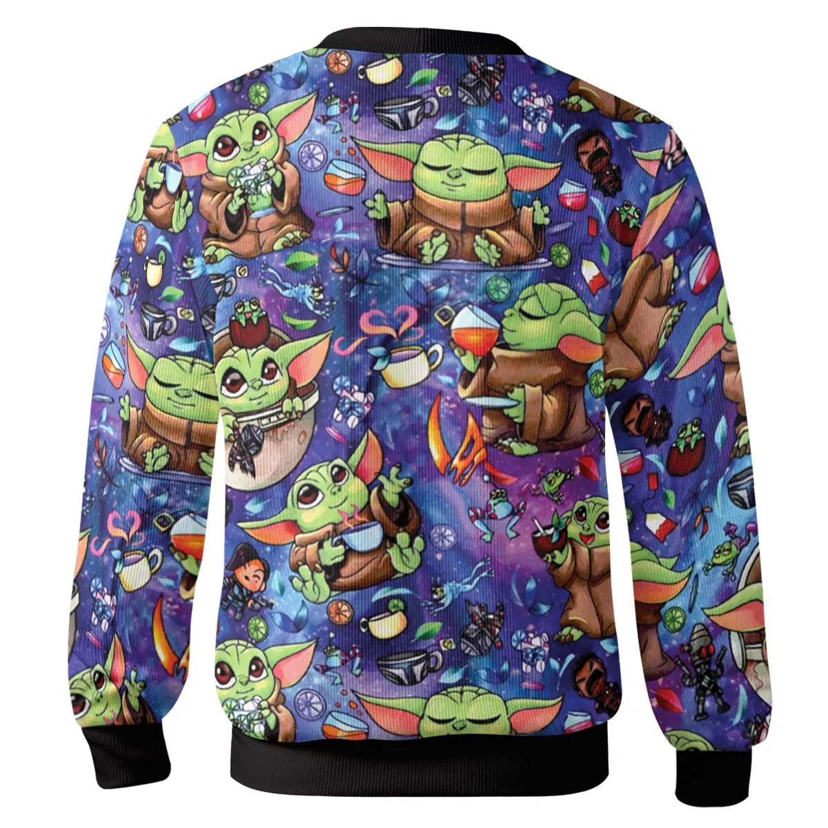 Baby Yoda In the Galaxy Cardigan
