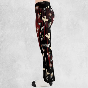 The Rocky Horror Picture Show Characters Flare Leggings