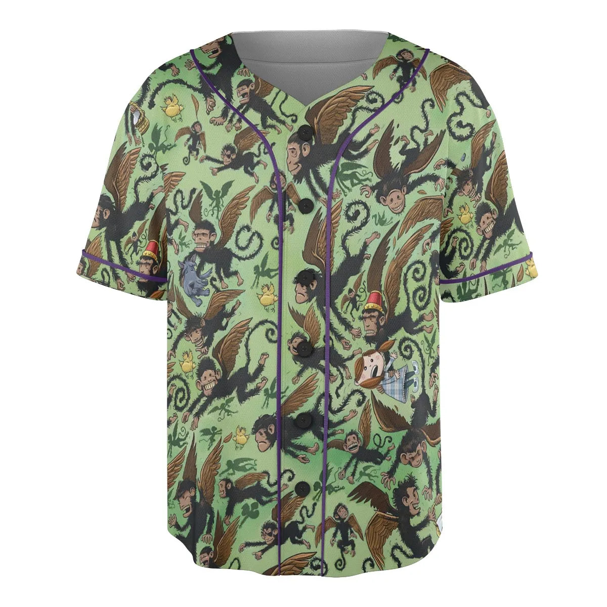 Flying Monkeys The Wizard Of Oz Unisex Baseball Jersey