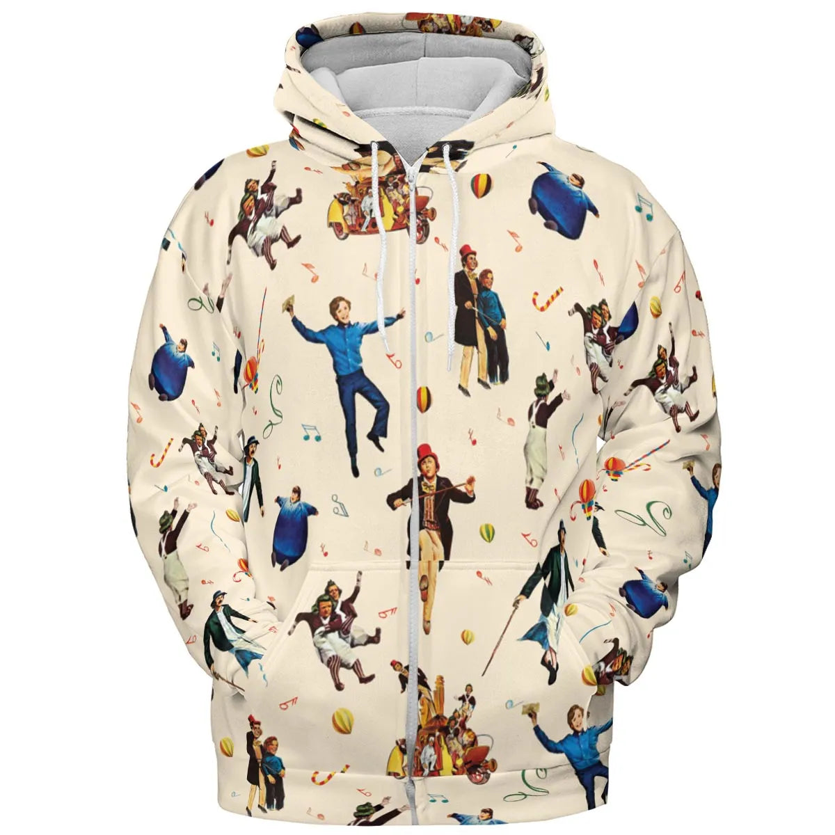 It's Scruumdidiyumptious Willy Wonka And Chocolate Factory All-over Print Hoodie