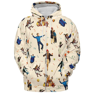 It's Scruumdidiyumptious Willy Wonka And Chocolate Factory All-over Print Hoodie