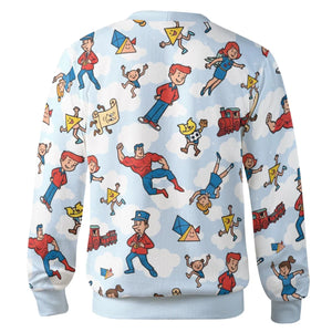 Nostalgic Style Schoolhouse Rock Cardigan
