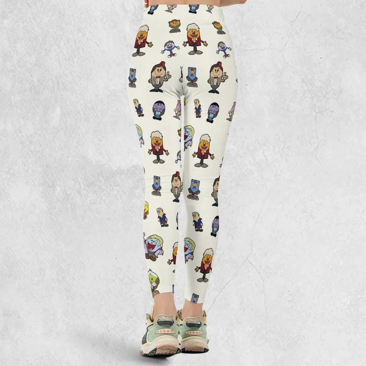Doctor Who and Mr Men Pattern Legging
