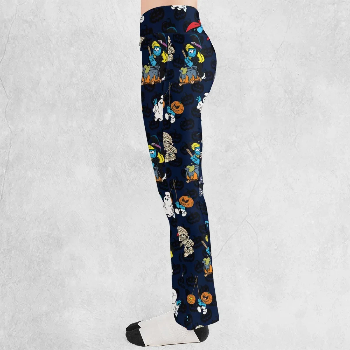 Smurfs Halloween Special Flare Leggings