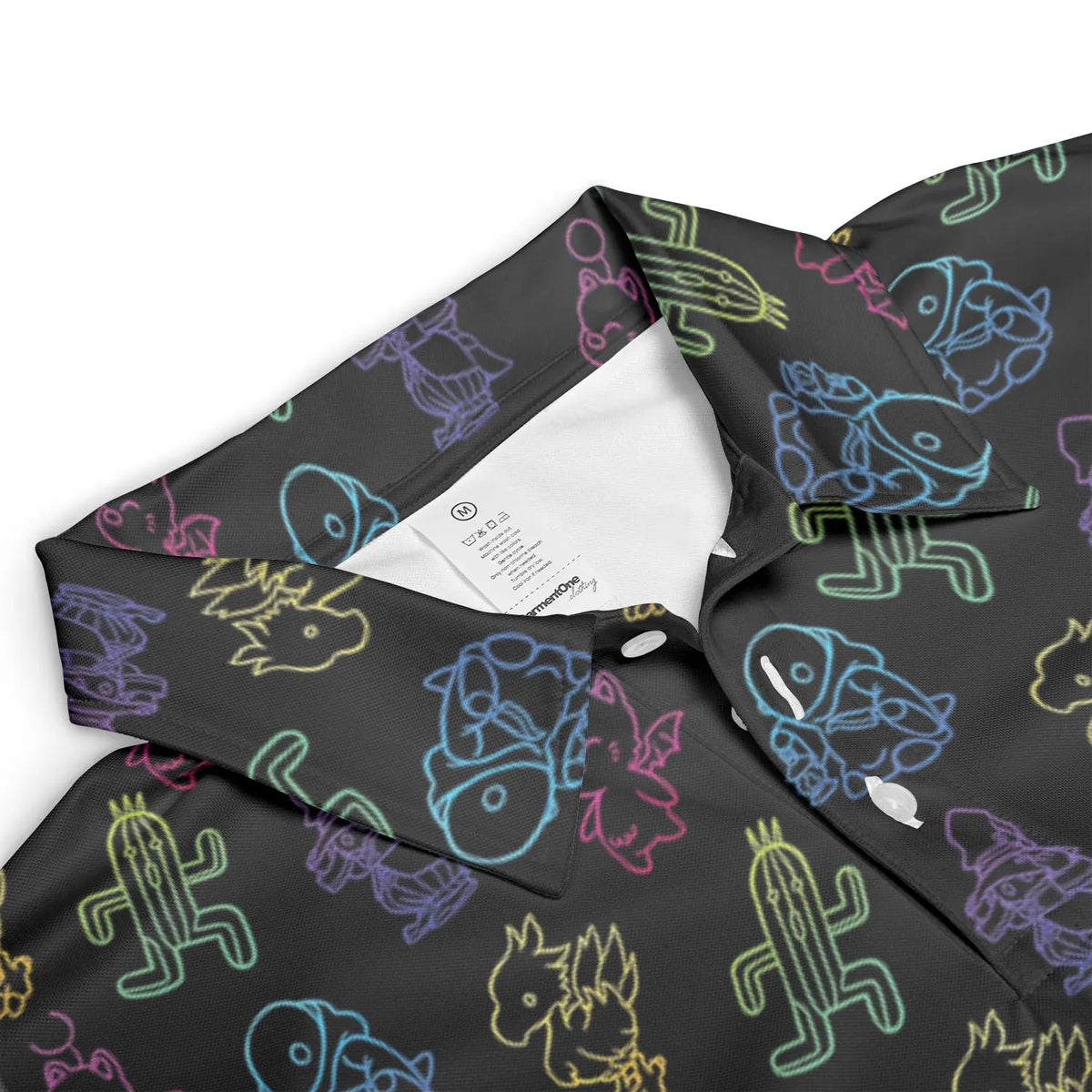 From Chocobos To Cactuars Final Fantasy AOP Men/Women Polo Shirt