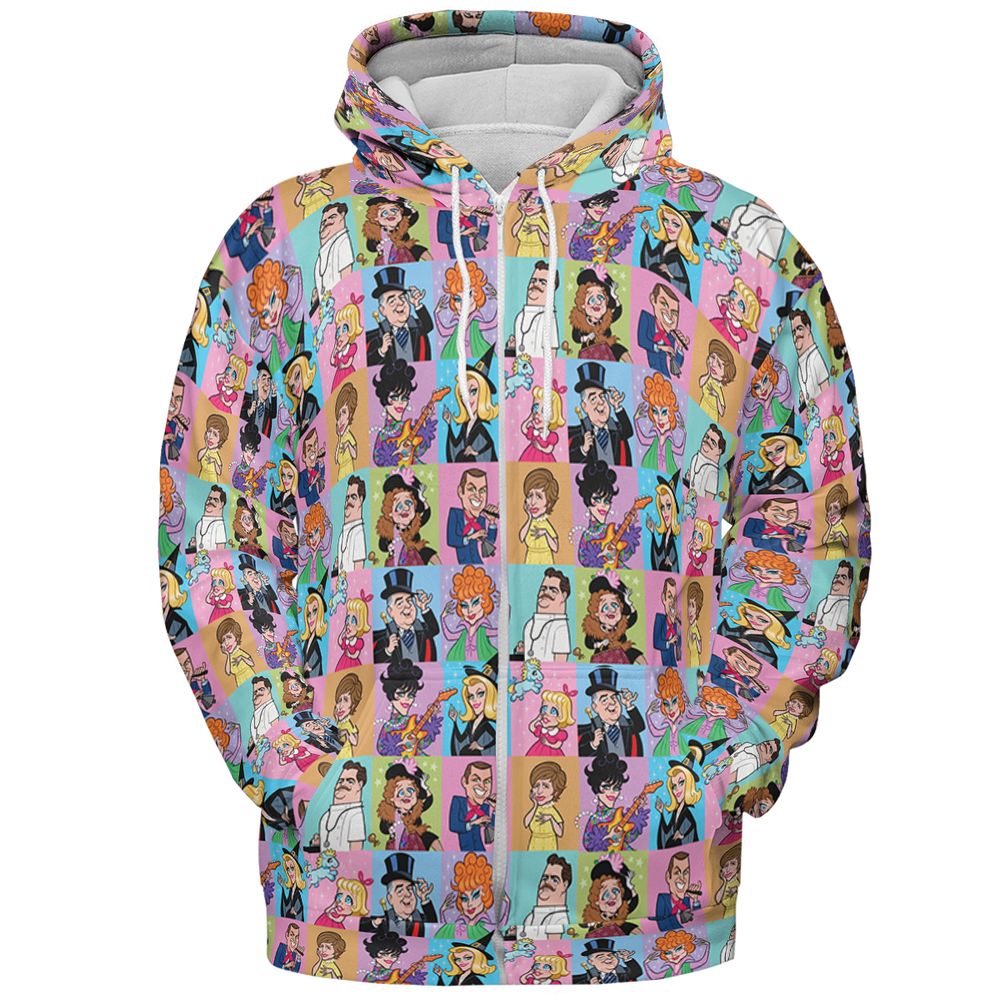 All-over Print Hoodie - 4RS5UQDV -  - 3