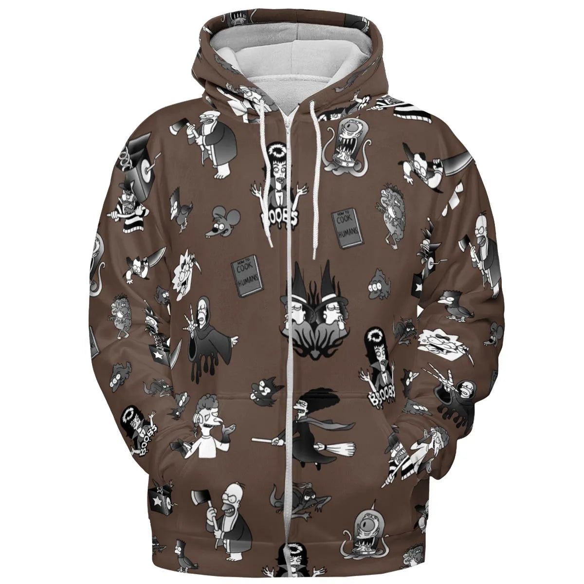 Treehouse of Horror The Simpsons All-over Print Hoodie