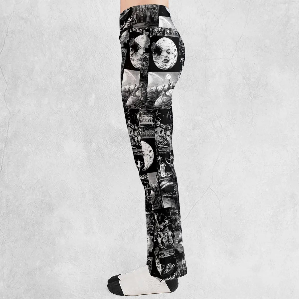 Le Voyage Dans La Lune 1902 Flare Leggings