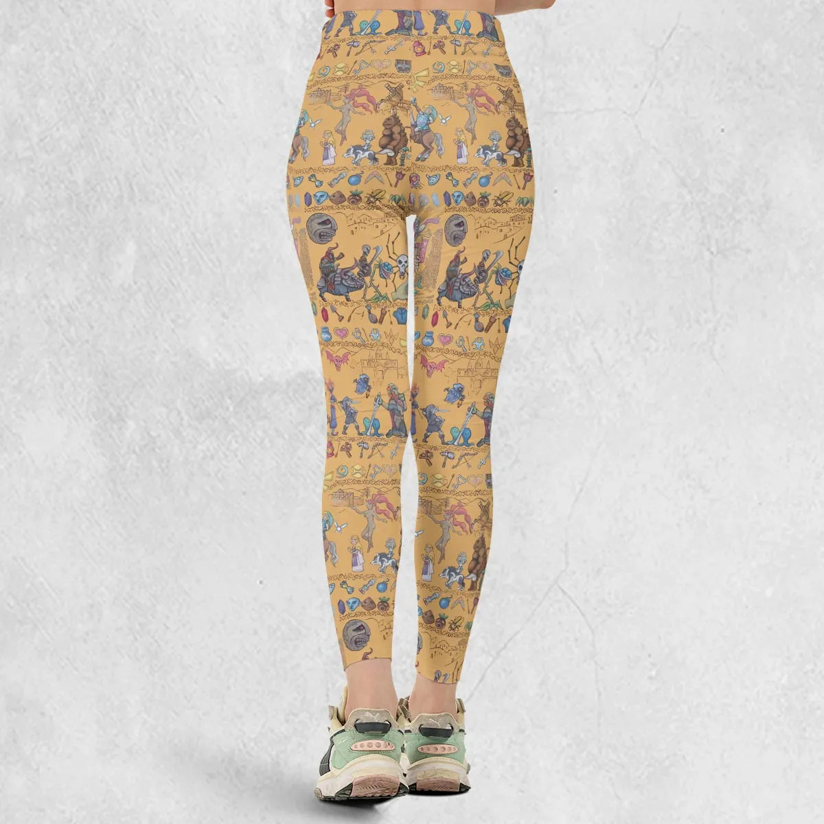 Link's Journey Tapestry The Legend Of Zelda Legging