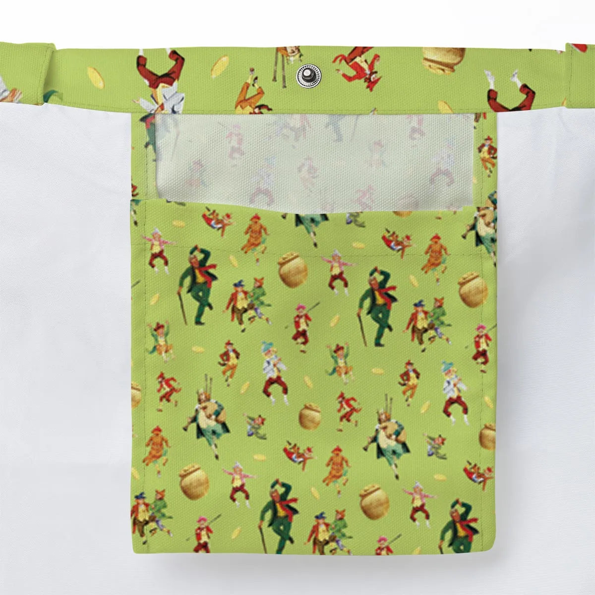 Irish Movie Darby O'Gill Characters Large Tote Bag