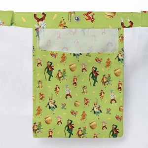 Irish Movie Darby O'Gill Characters Large Tote Bag
