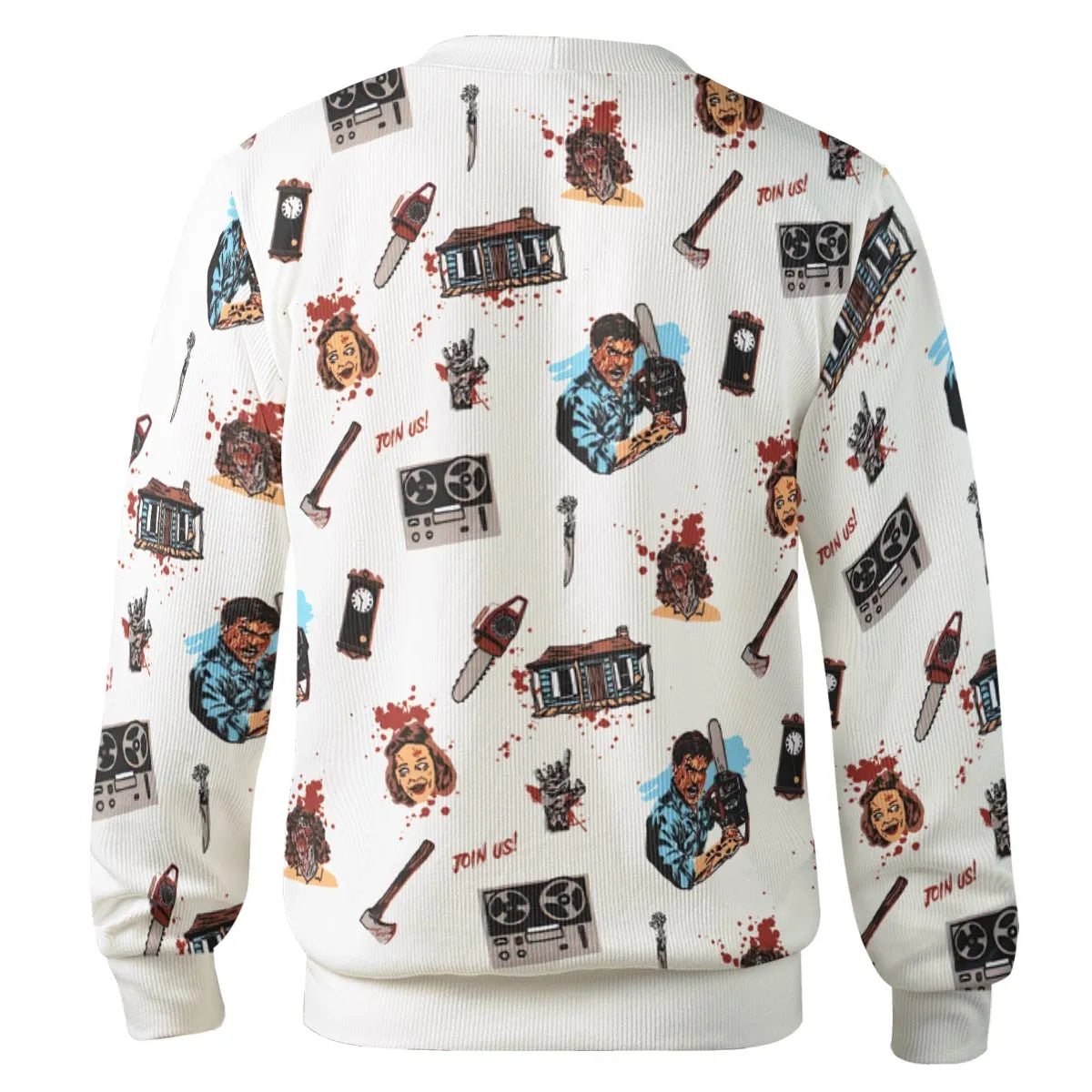 Supernatural Horror Evil Dead Halloween Cardigan