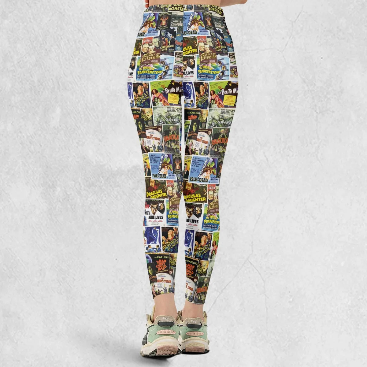 Vintage Horror Movies Legging